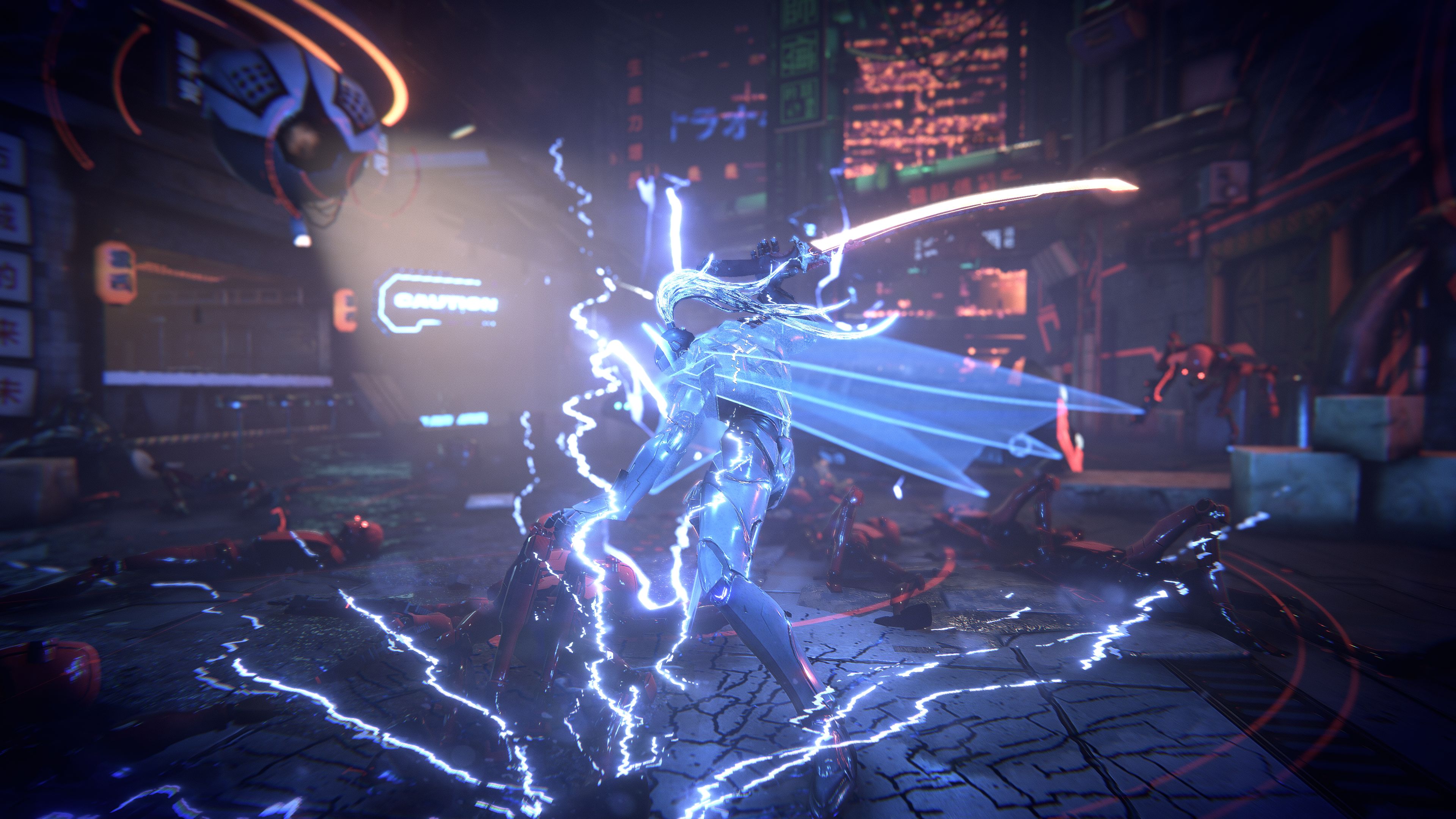 Rex Vire in combat — electrical discharge devastating enemies